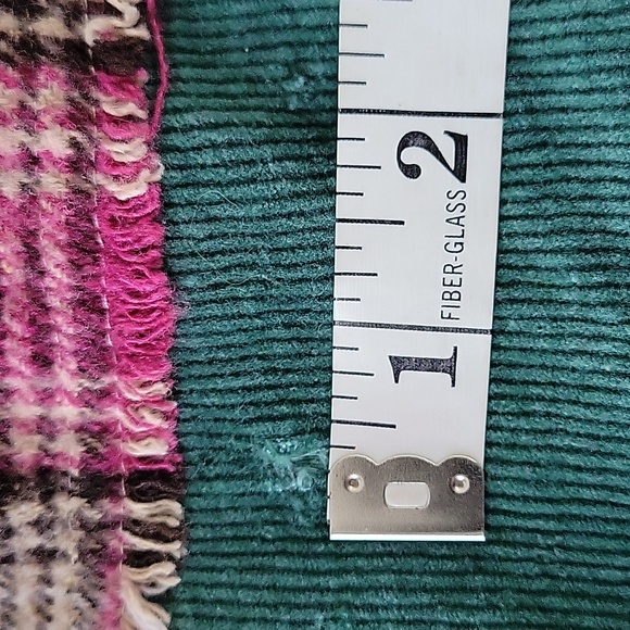 Fantastic Fawn womens plaid corduroy Patchwork shacket size M - Picture 7 of 7